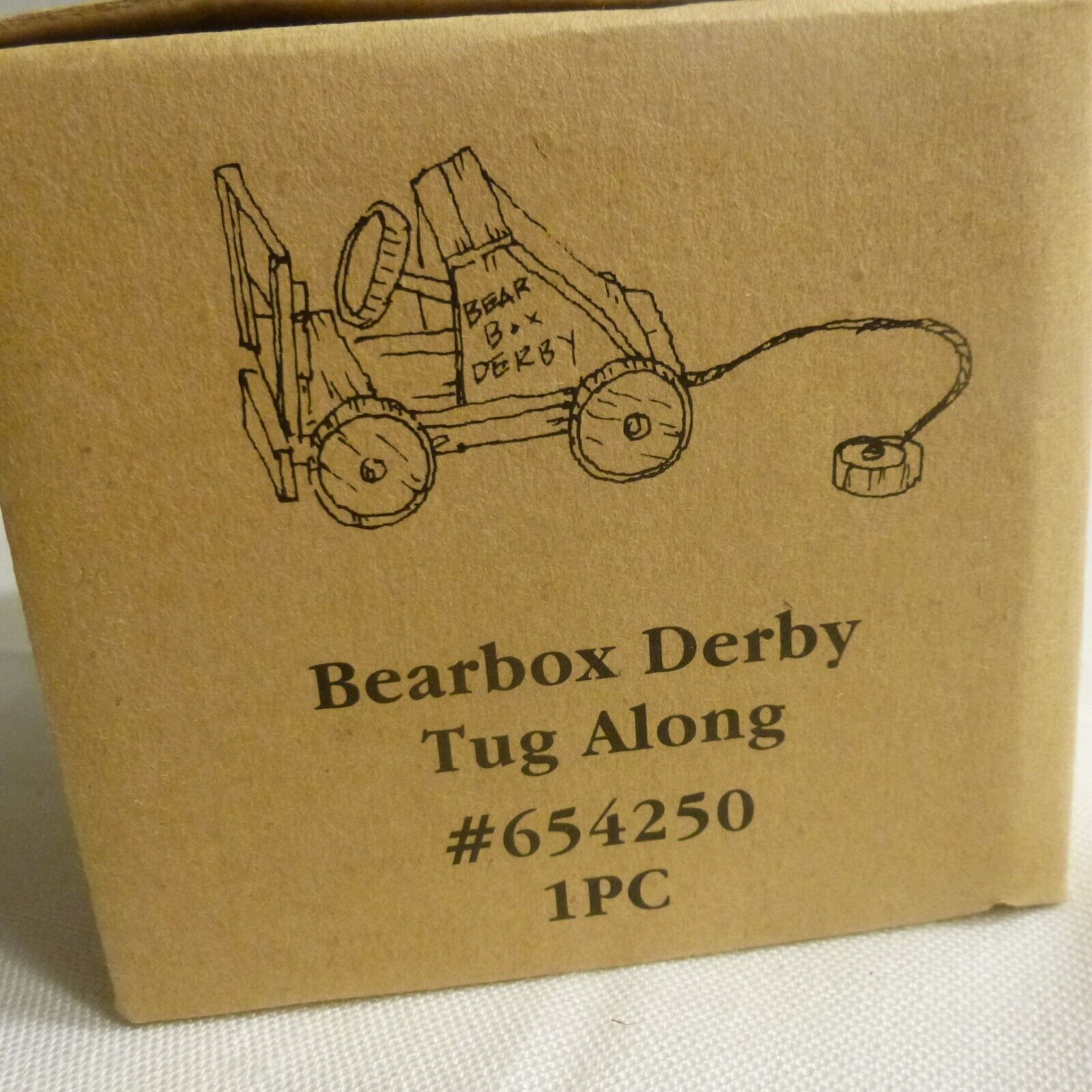 The Boyds Collection - Bearbox Derby Tug Along 654250 - 2002 - EUC 
