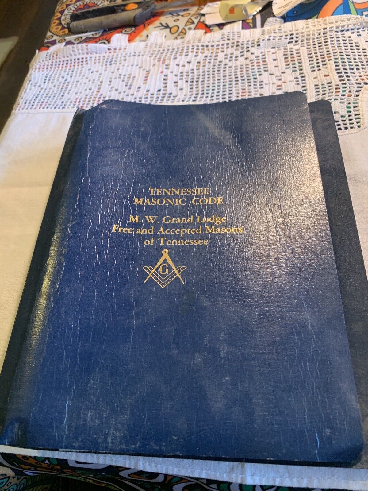 Masonic Code Grand Lodge Of Tennessee 1974