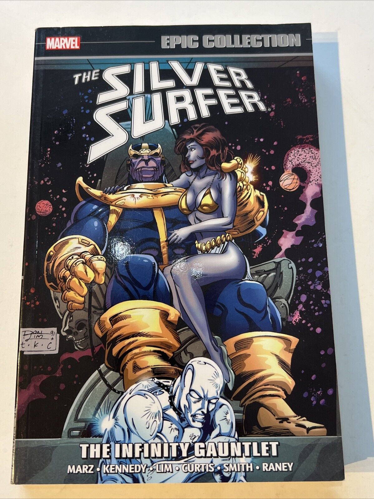 Silver Surfer Epic Collection Vol 7 Infinity Gauntlet Marvel Thanos Complete