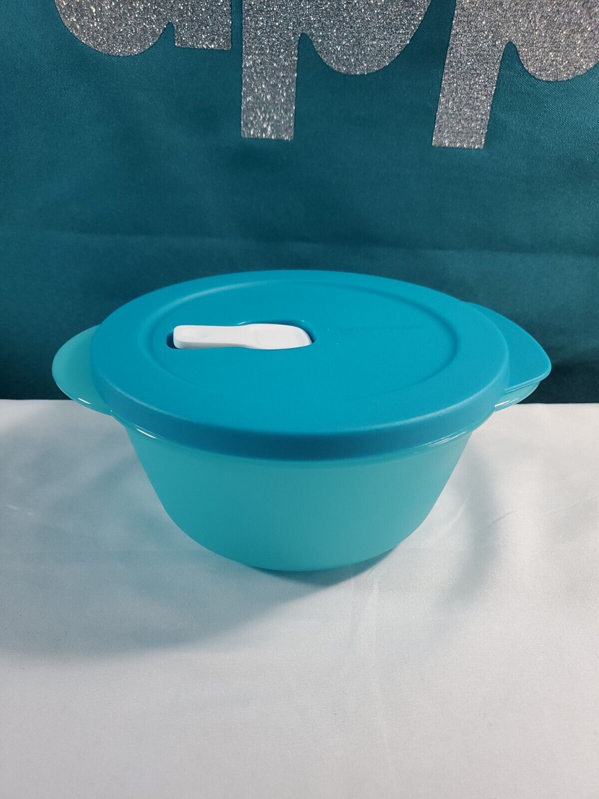 Tupperware CrystalWave Microwave 3.25 Cup Round Bowl Container Sale New 