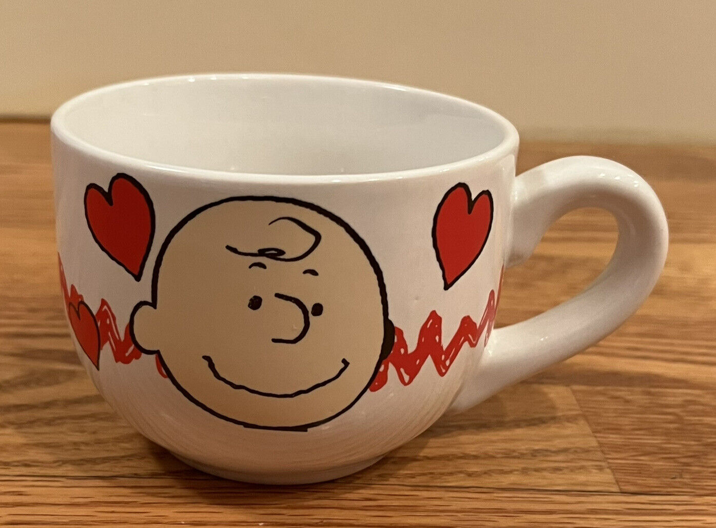 Charlie Brown Peanuts Be Mine Valentine\'s Day  Coffee Cup Mug Hearts 2015