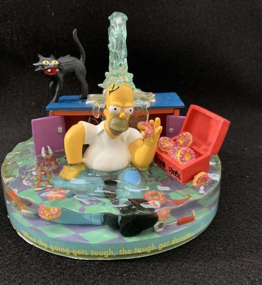 Simpsons Hamilton Collection ~When the Going Gets Rough, the Tough Gets Donuts~