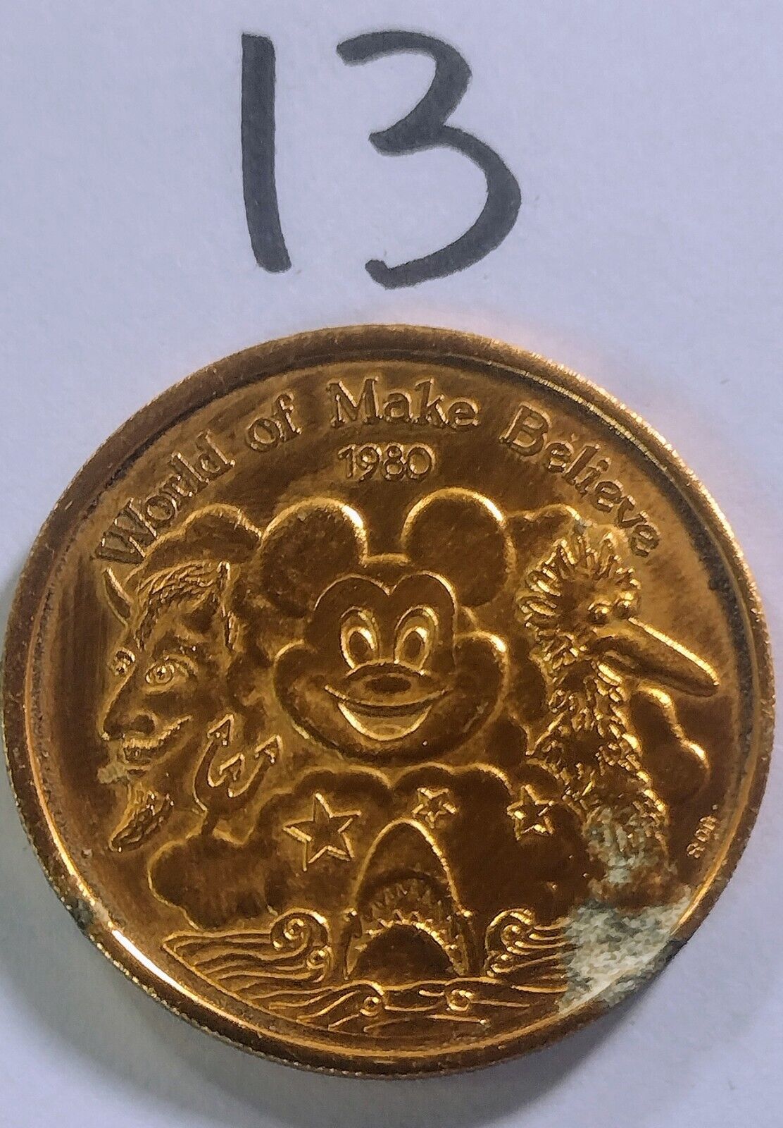 New Orleans Mickey Mouse 1980 Coin