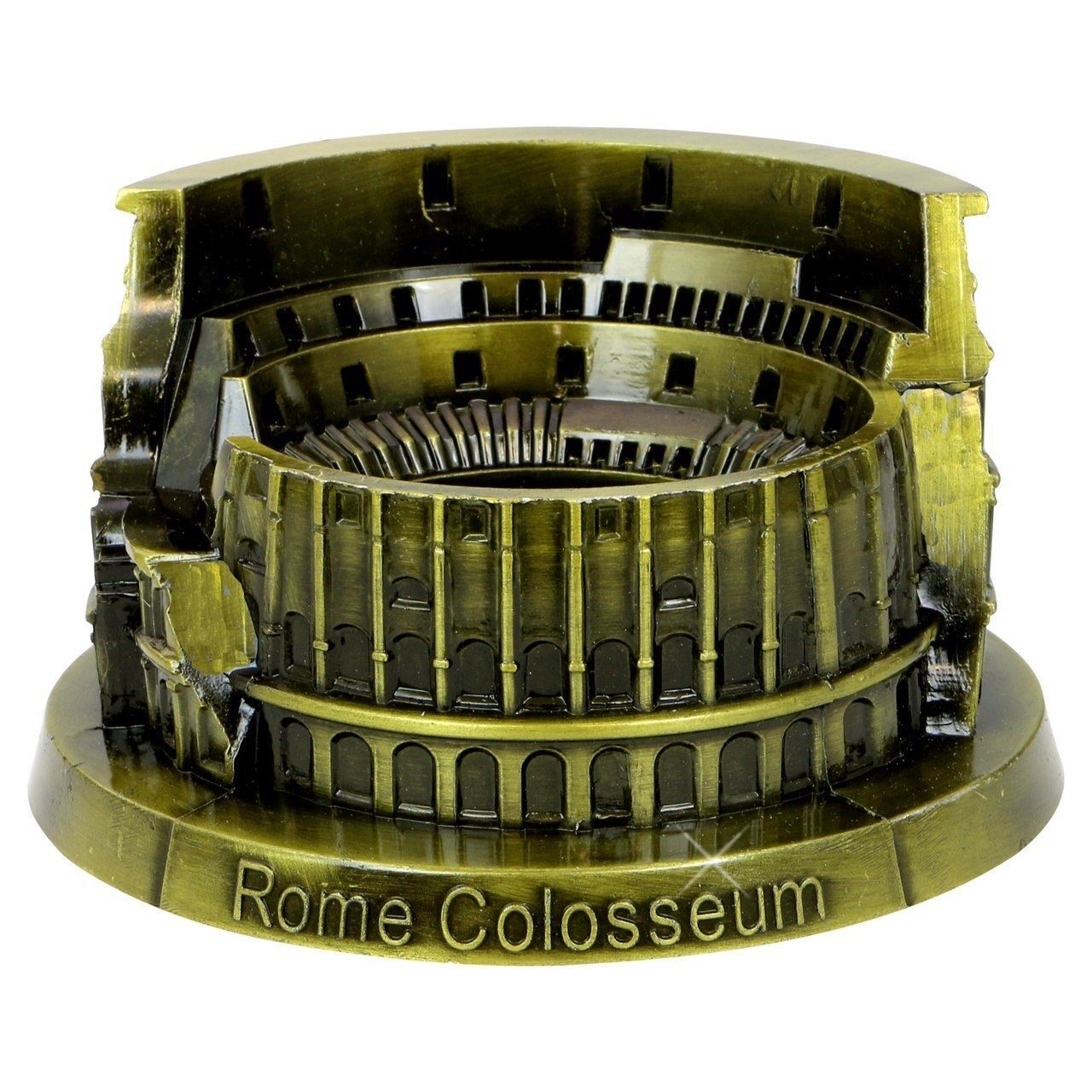 Roman Colosseum Bronze Replica 5 Inches Italy Replica Statue
