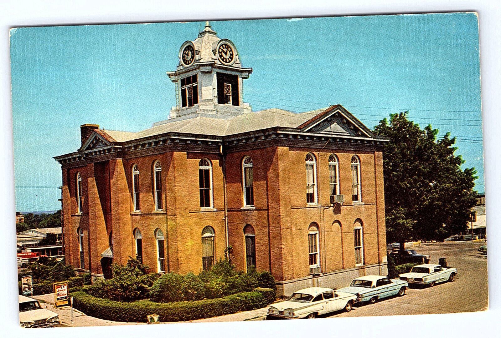 Stoddard County Court House Bloomfield Missouri Postcard B210