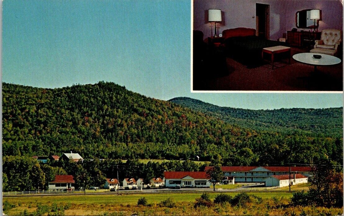 Rumford ME-Maine Madison Motel Route 2 Advertising Vintage Postcard