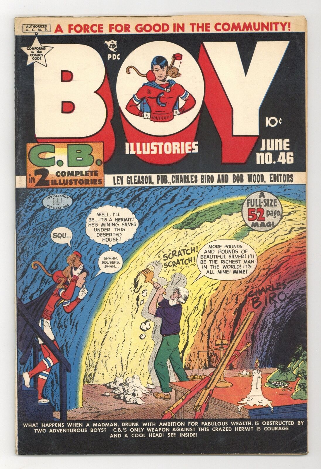 Boy Comics #46 VG+ 4.5 1949