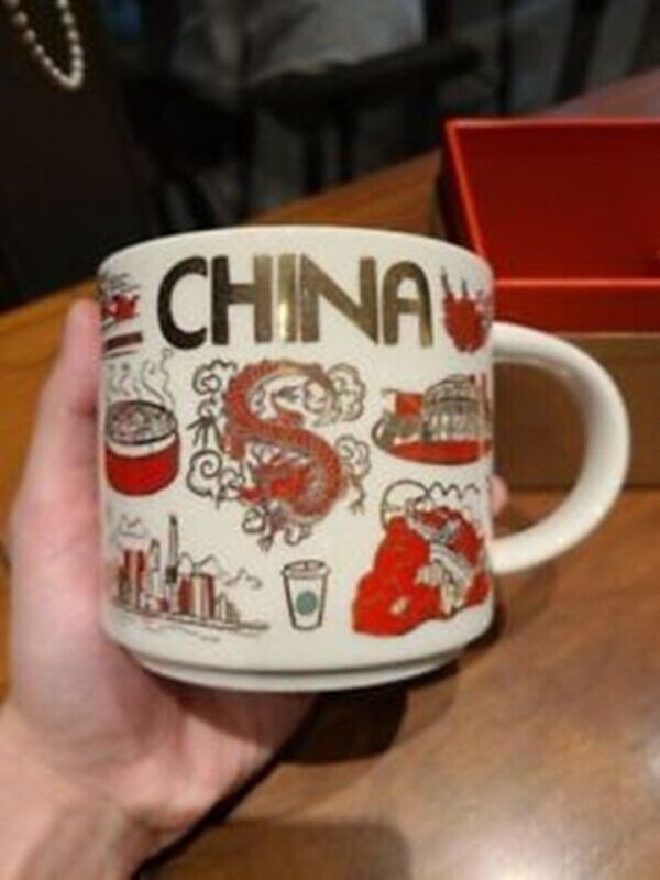 New 2022 China starbucks Been There Series 14oz Ceramic China City Mug