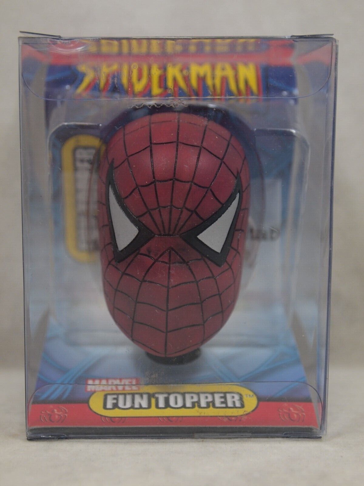 Marvel Spider-Man Head Fun Topper for Antenna Pencil Ornament Brand New