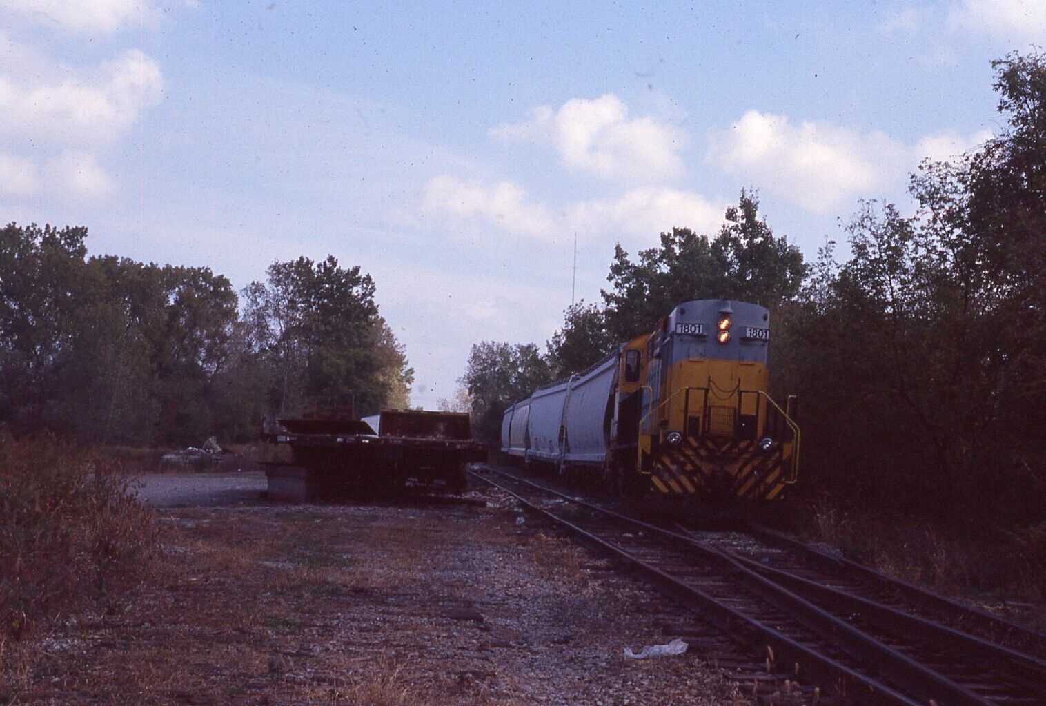 Duplicate Train Slide Depew Lancaster & Western #1801 10/2007 Batavia NY #36