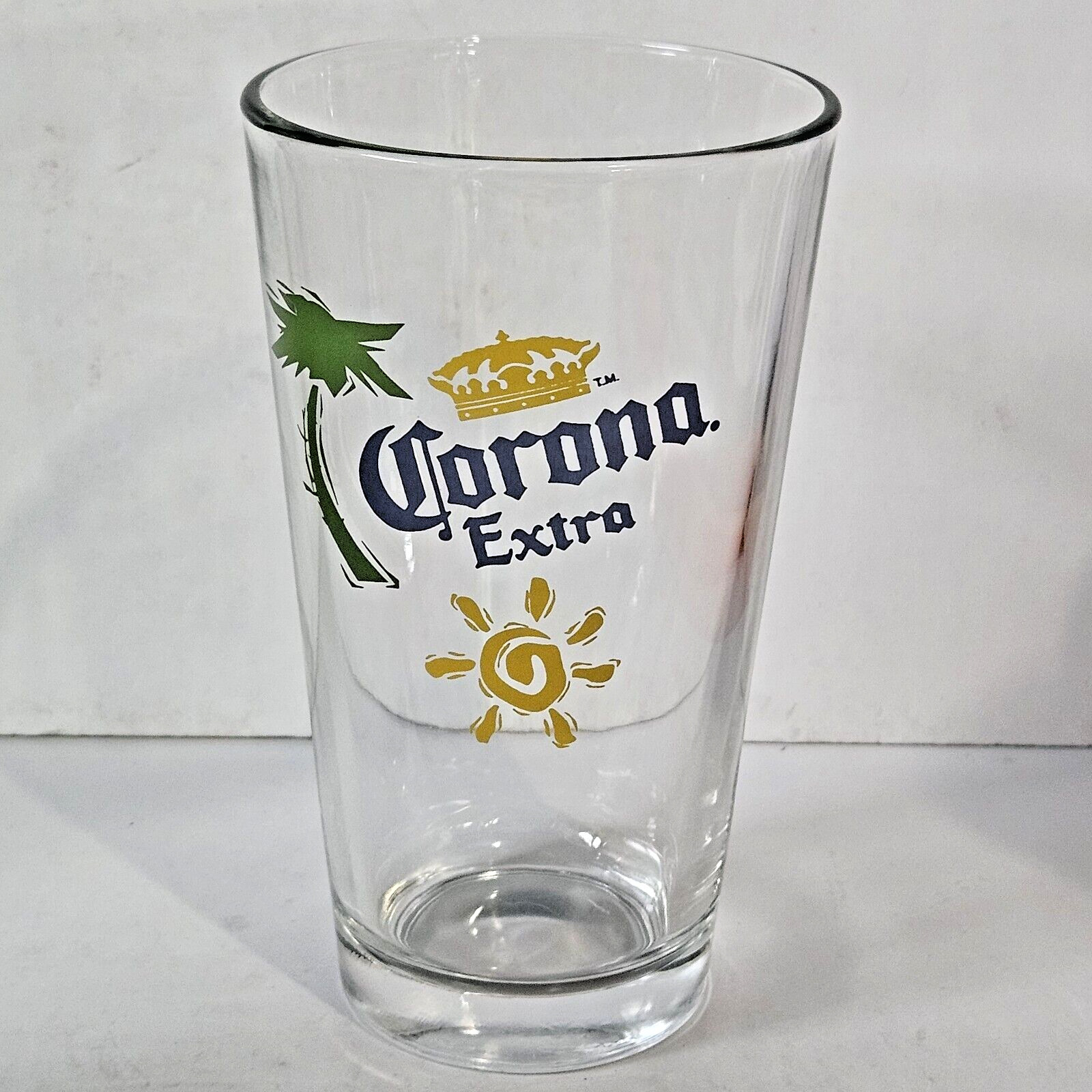 The Corona Extra  Bar Pint Glass 5.7/8\