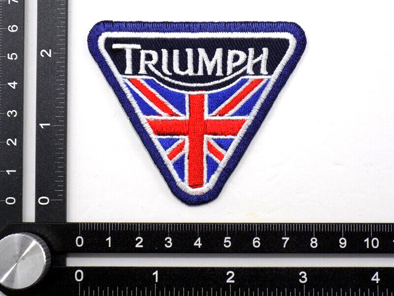TRIUMPH EMBROIDERED PATCH IRON/SEW ON ~2-7/8\