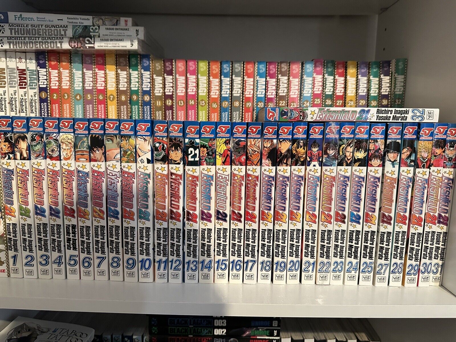 Eyeshield 21 Manga Lot Volumes 1-25 & Volumes 27-32 English