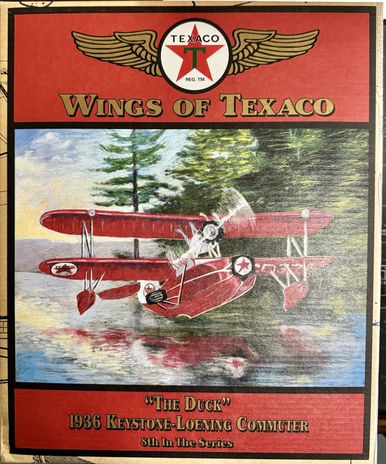 Wings Of Texaco 1936 Keystone-Loening Commuter Plane \