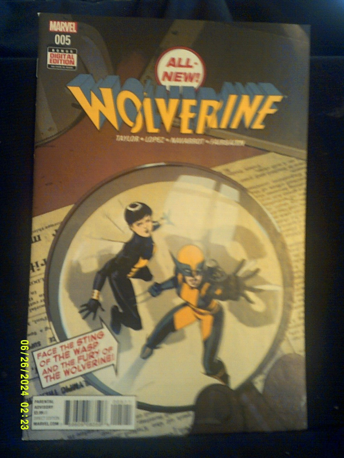 All New Wolverine # 5,6 (Marvel,2016) VF/NM Condition