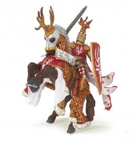 Papo Red Weapon Master Knight & Stag 39299