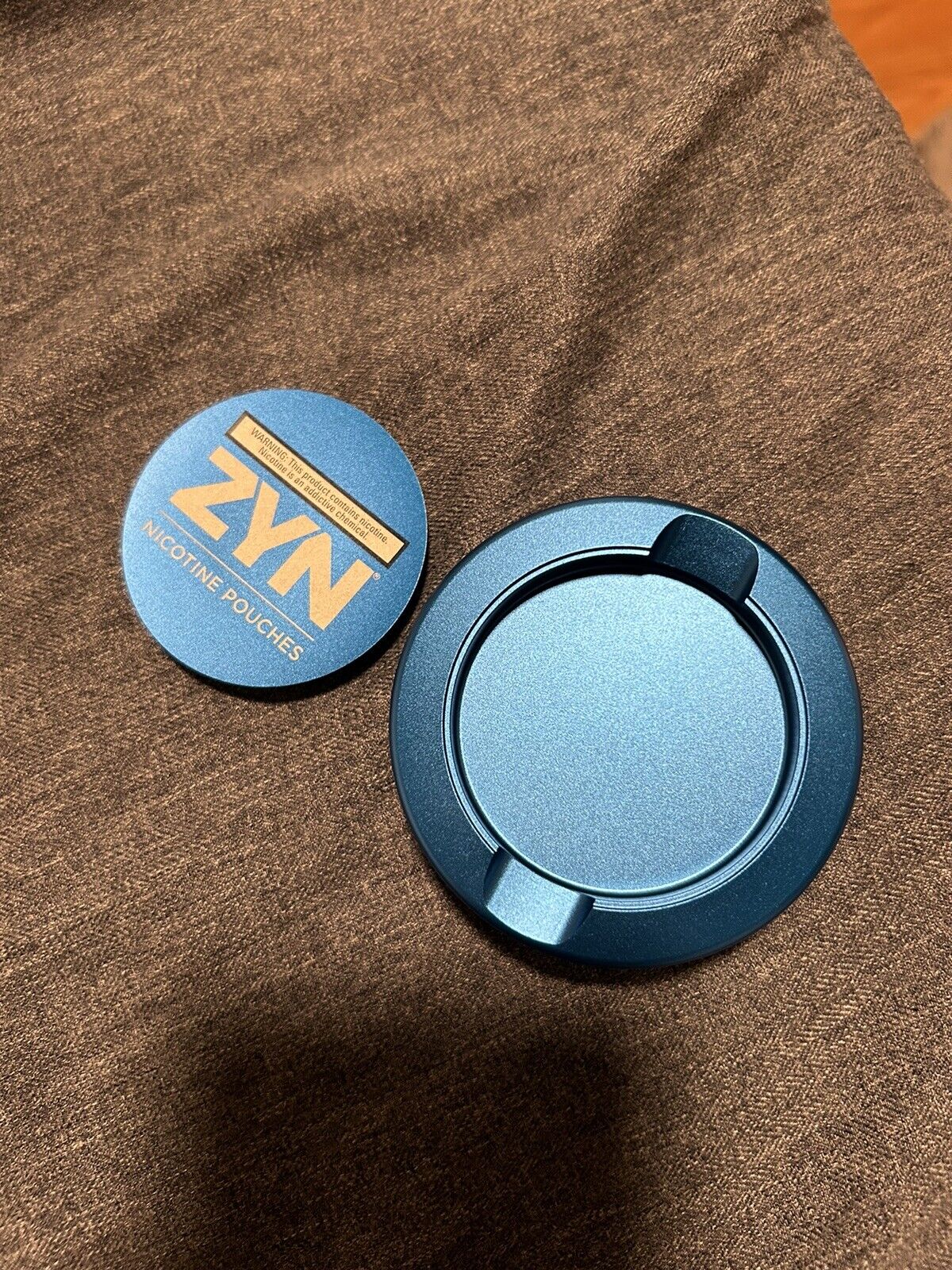 Zyn Premium Metal Can - BLUE - BRAND NEW - Zyn Rewards Brand - NEW WITH BOX