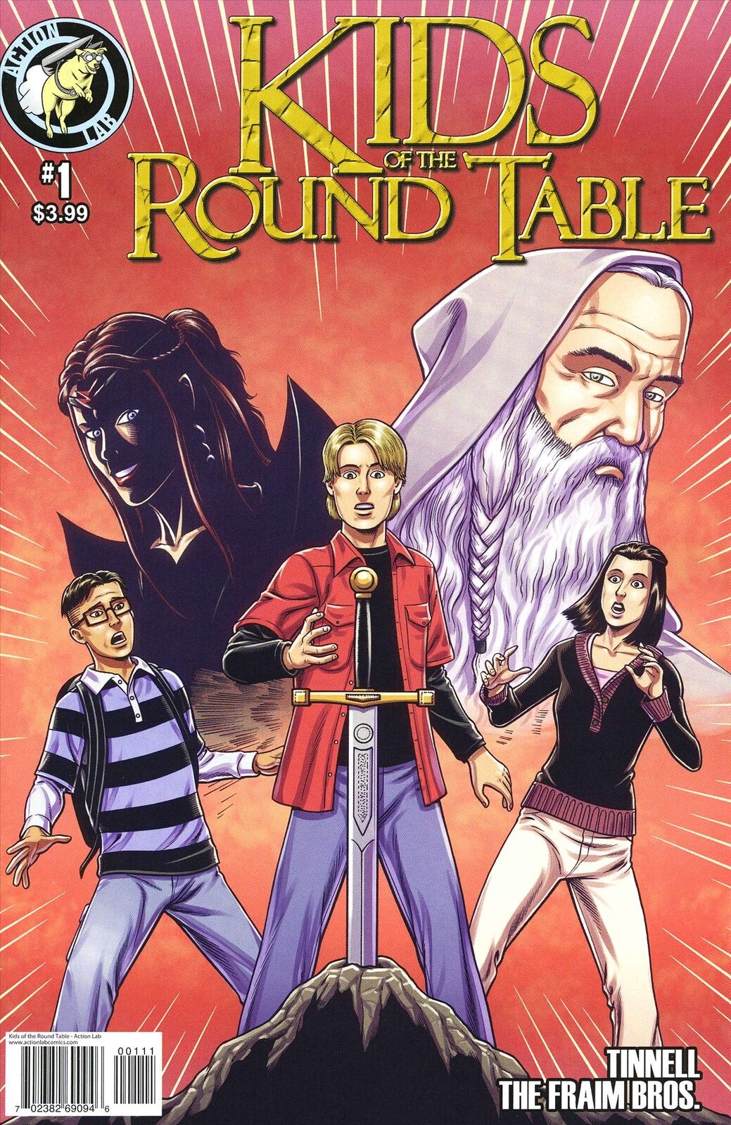 Kids Of The Round Table #1 VF/NM; Action Lab | we combine shipping