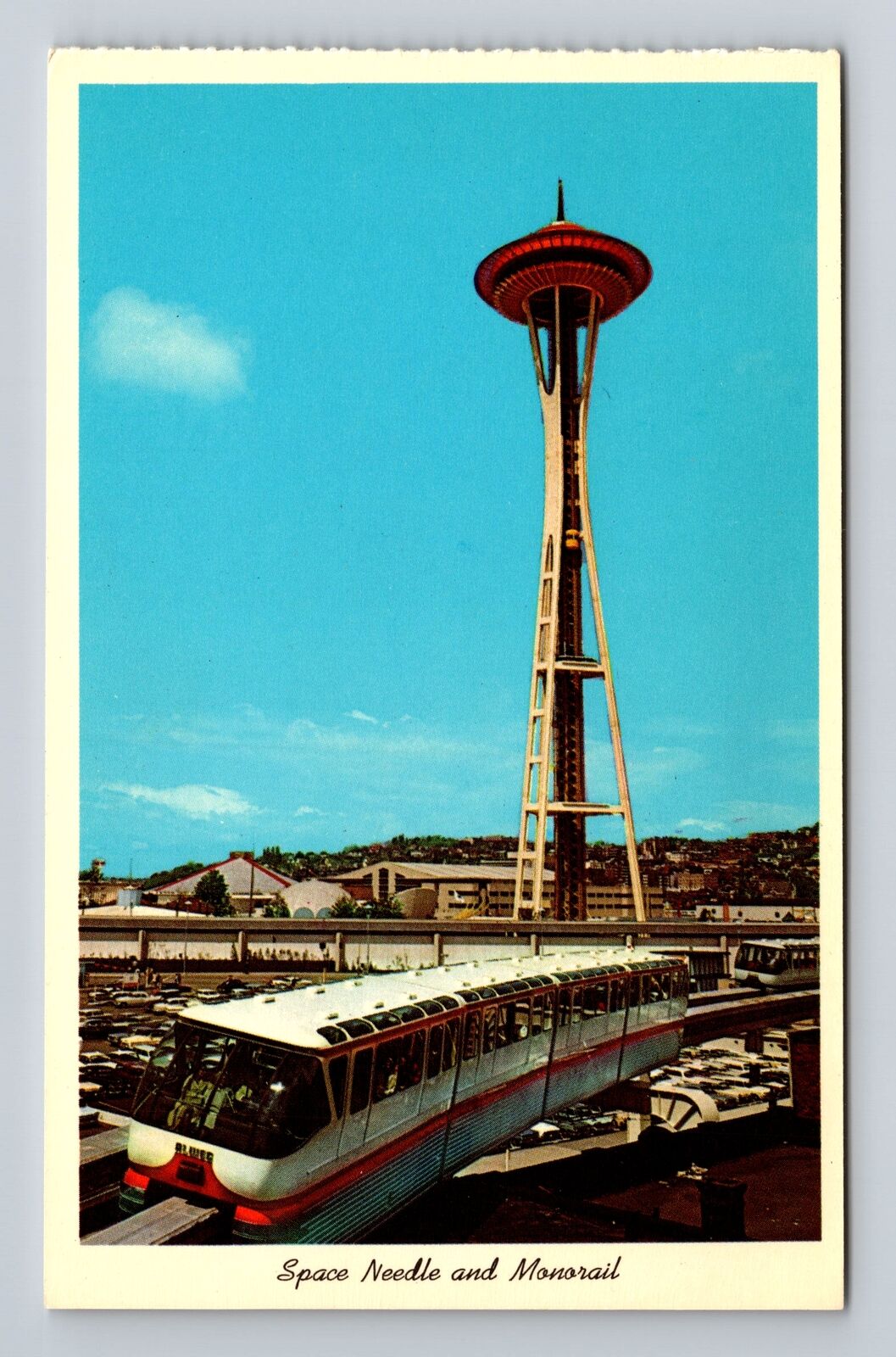 Seattle WA-Washington, Center America\'s Newest Playground, Vintage Postcard