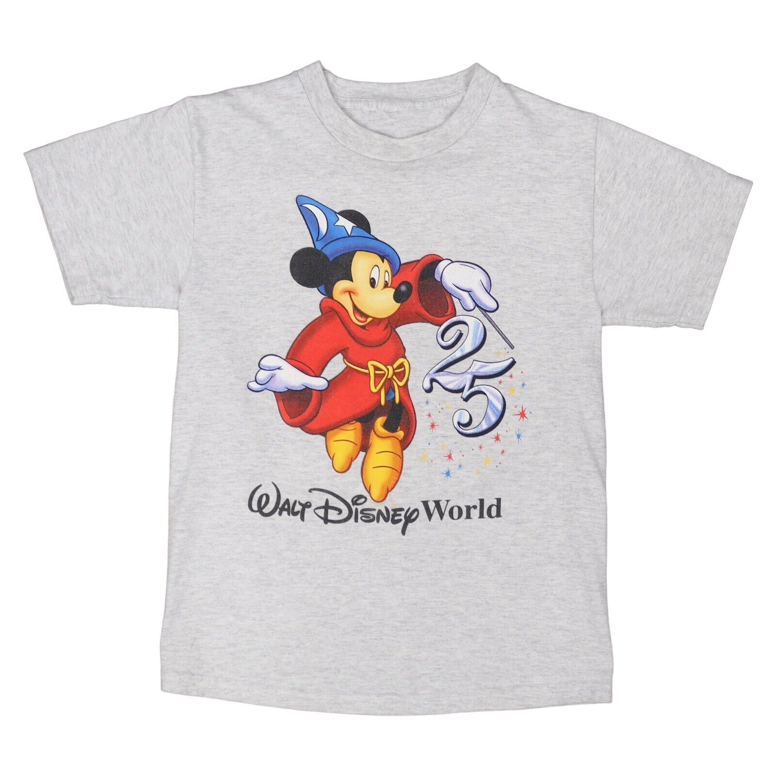 Disney Mickey Mouse Walt Disney World Youth Vintage T-Shirt Large