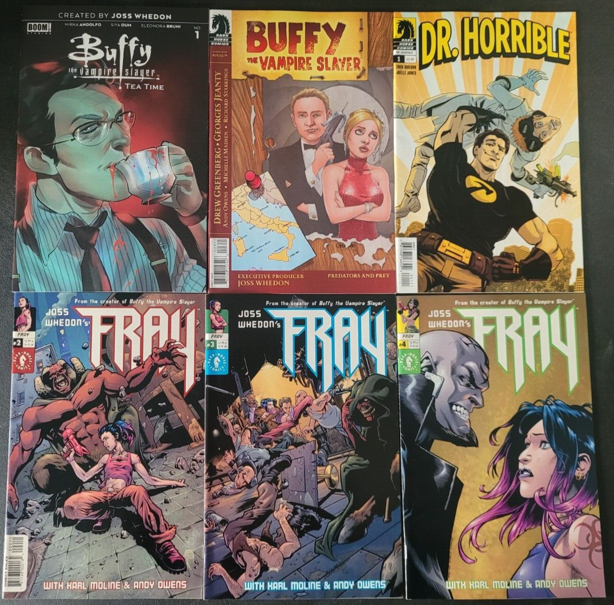 BUFFY THE VAMPIRE SLAYER/ANGEL SET OF 14 ISSUES DARK HORSE/IDW FRAY SPIKE