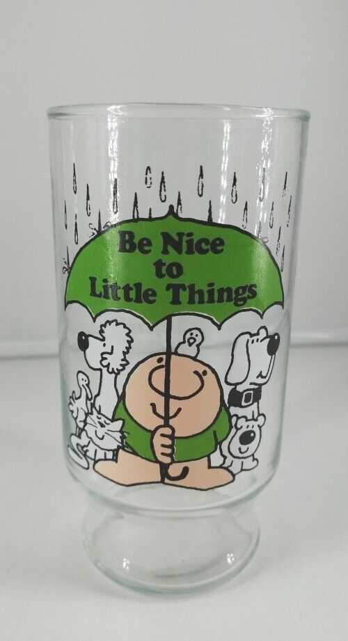 Vintage Ziggy Be Nice To Little Things 1979 Hardee\'s Drinking 6\