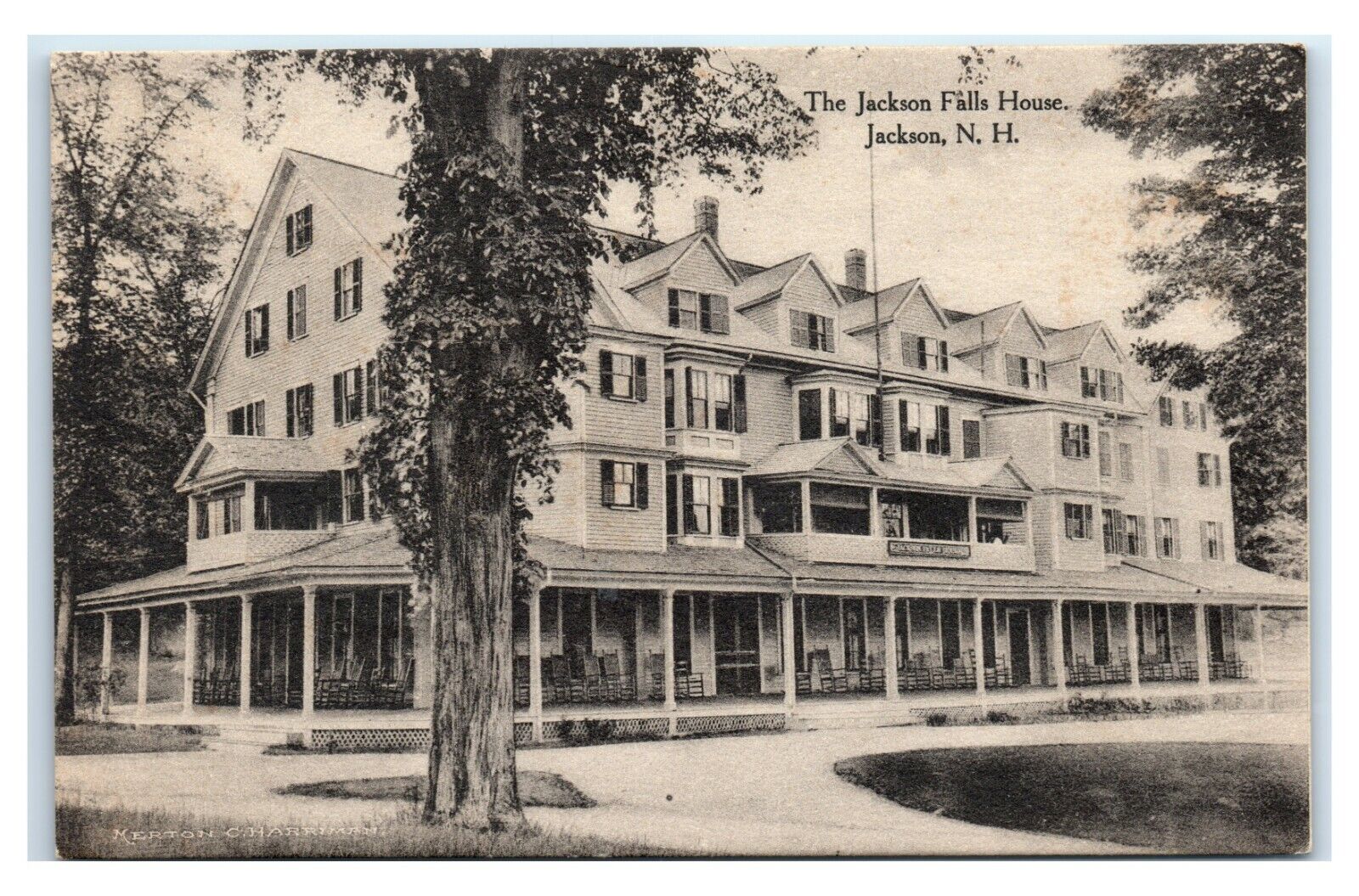 Postcard The Jackson Falls House, Jackson NH J52