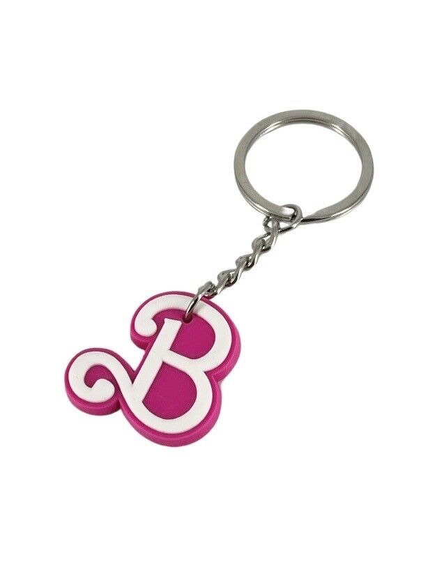 Barbie Inspired Keychain, Keyring, Purse Charm Bag Tag, Jewelry,1.5”Hot Pink New