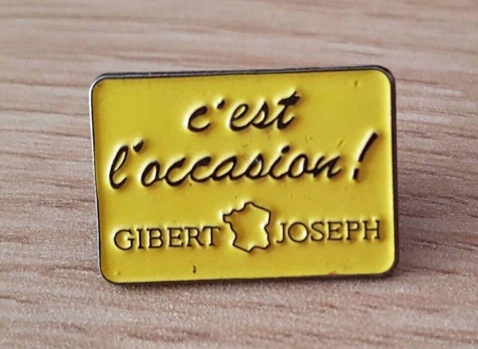 Pin\'s - C\'Est L\'Occasion  Gibert Joseph ( Ref. 462)