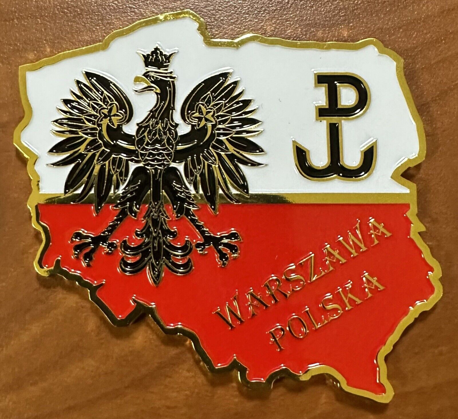 MSG-D Marine Security Guard Detachment Warsaw, Poland Challenge Coin