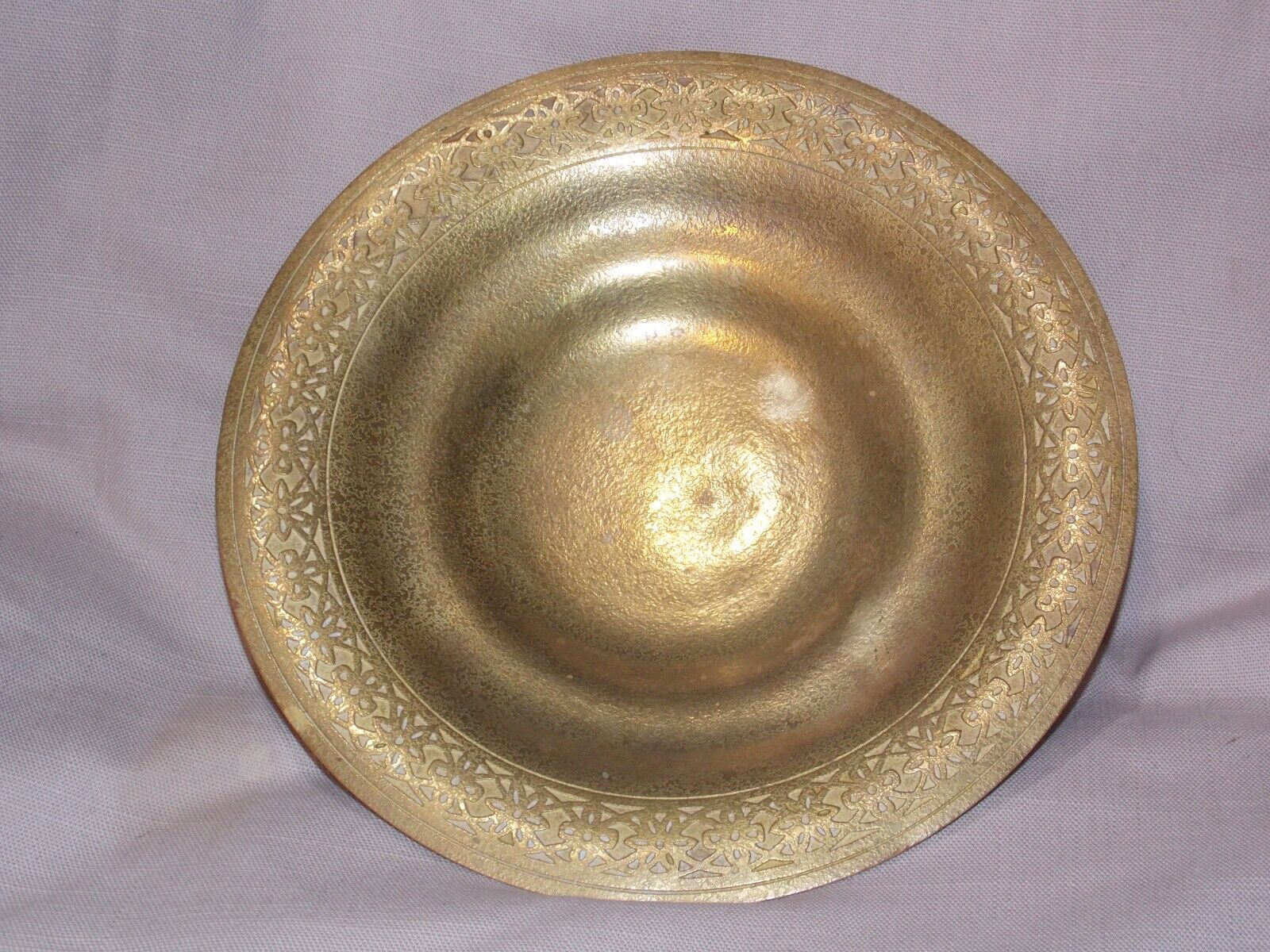Vintage Tiffany Studios New York Antique Bronze Bowl 1707