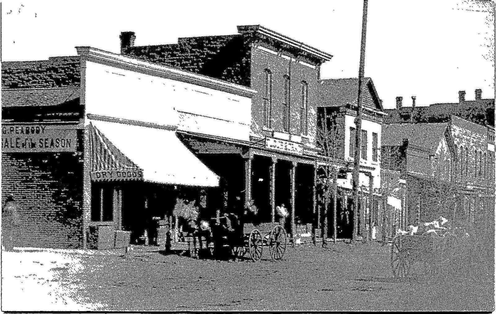 Postcard 305 Main Street 1878 Murrays Hall Canon City Colorado [bz]