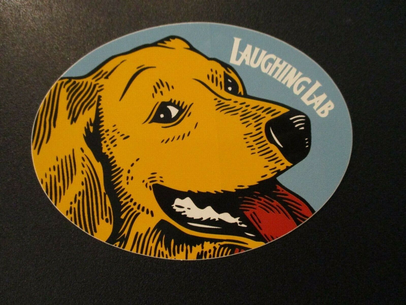 BRISTOL BREWING CO colorado Laughing Lab oval STICKER decal craft beer brewery