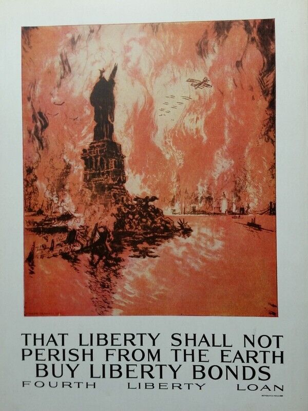 WWI Liberty Loan Poster \