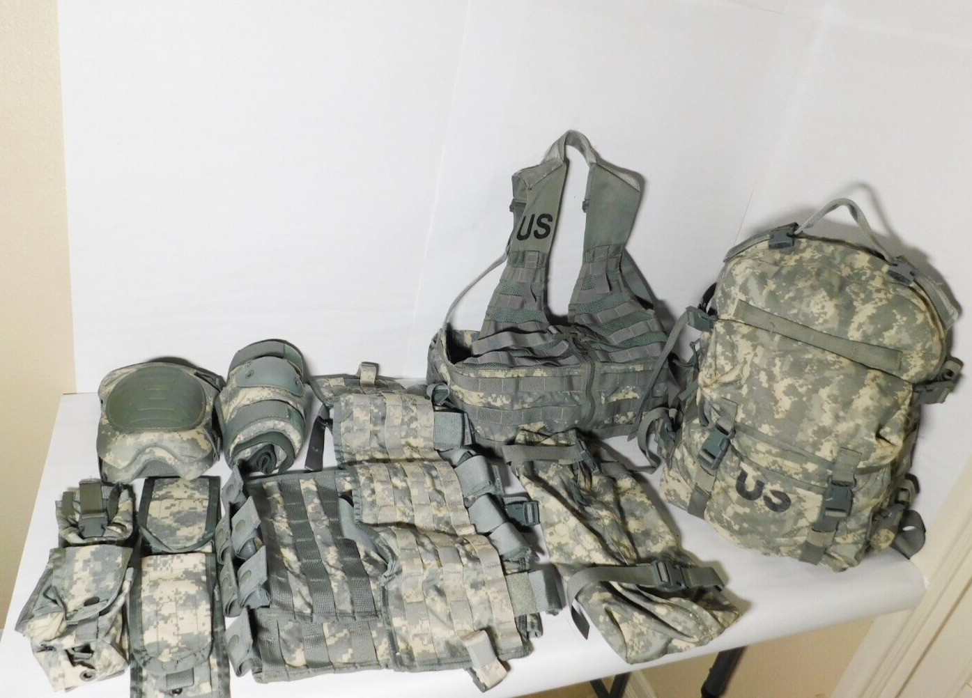USGI ACU 14 Piece Military Tactical Gear Bundle