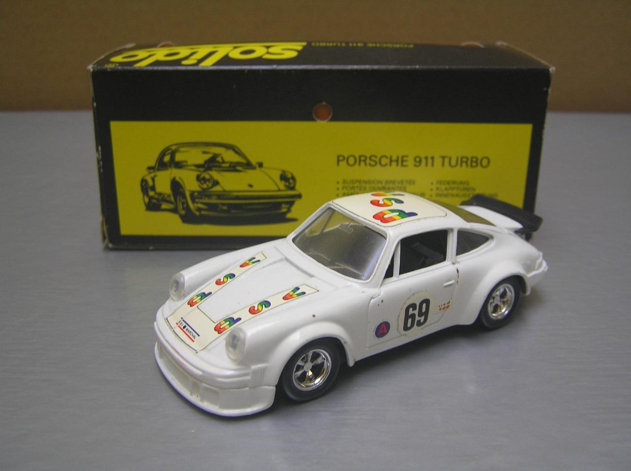 Solido #68 Porsche 934 Turbo VSD made in France 1/43 scale Near Mint Condition