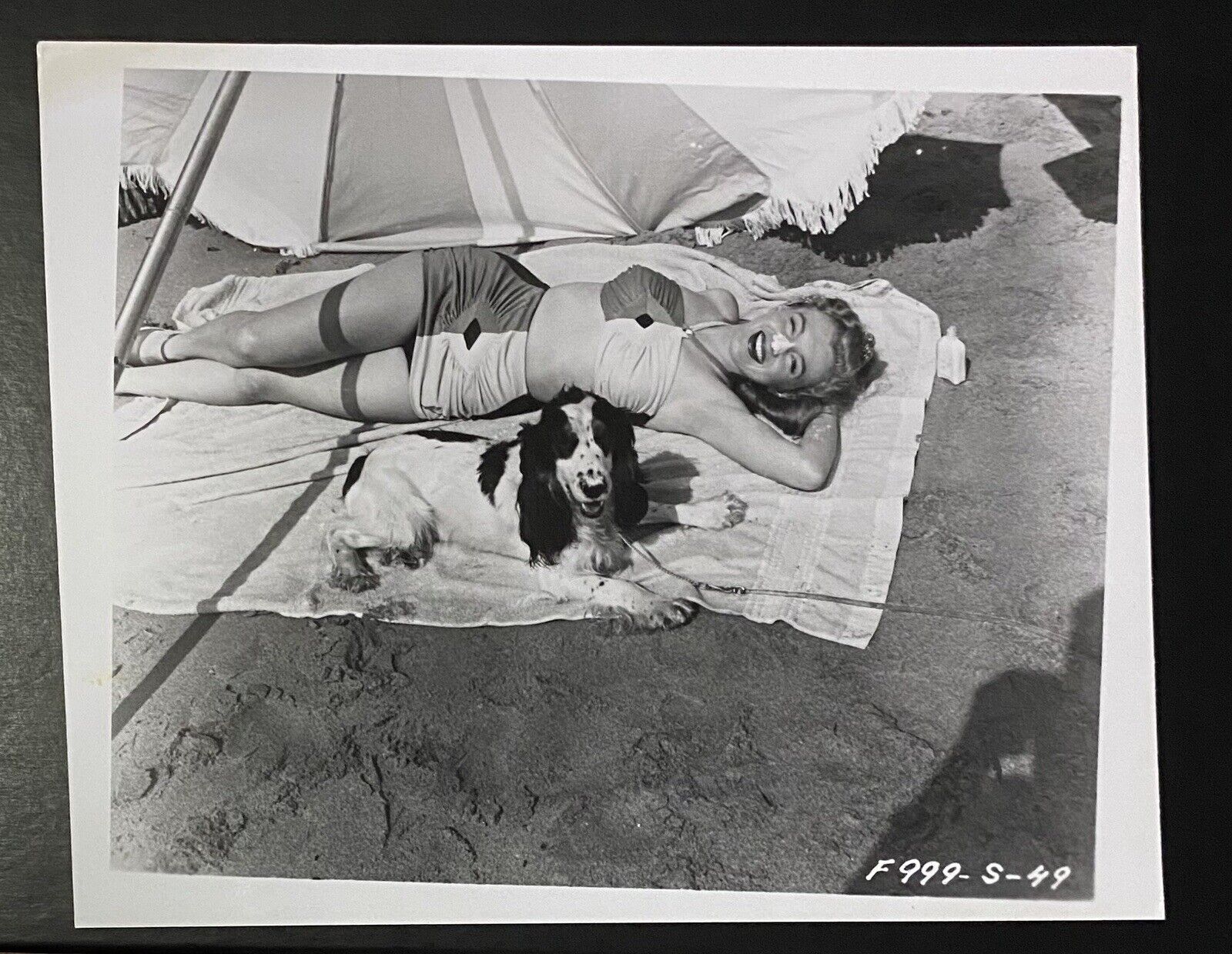 1945 1946 Marilyn Monroe Original Photo 20th Fox Publicity Bikini Joseph Jasgur
