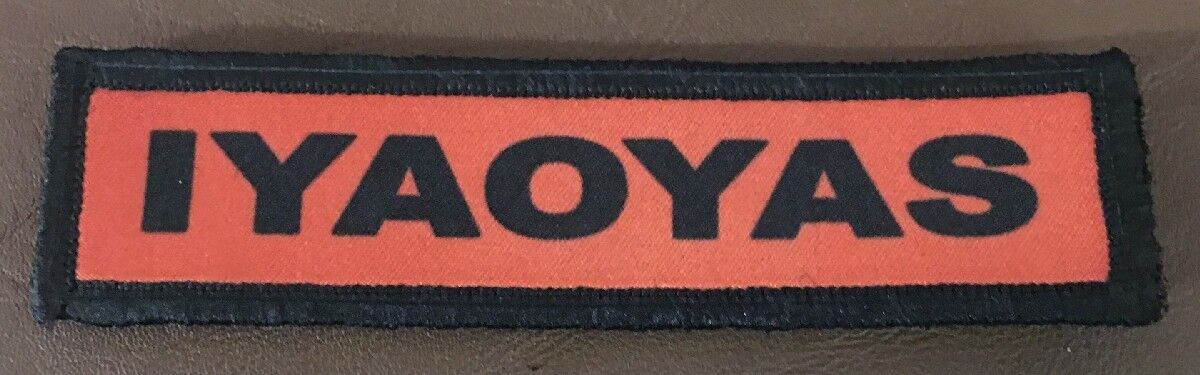 1x4 Navy Red Shirts Ordnance IYAOYAS Morale Patch Tactical Military Flag USA
