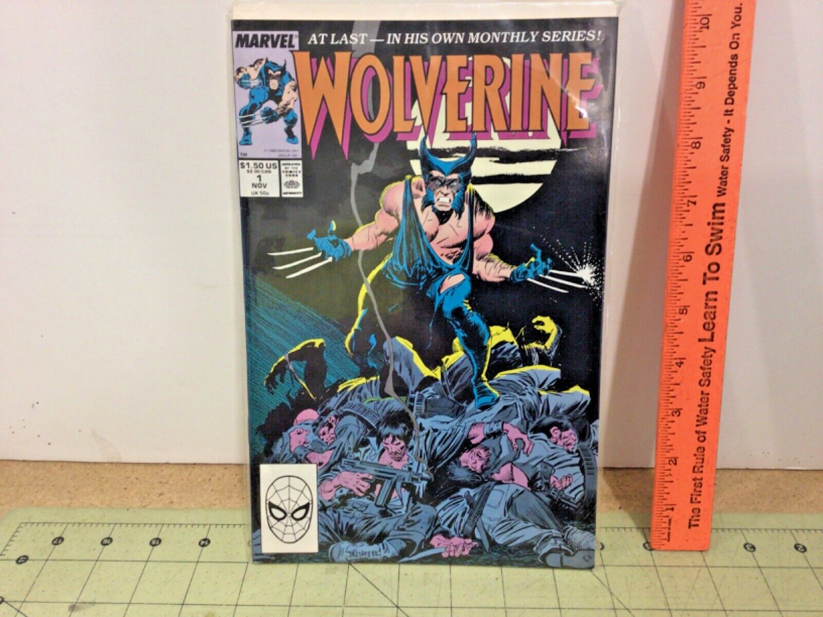 Marvel Comics Wolverine #1 comic 1st App of Patch key issue