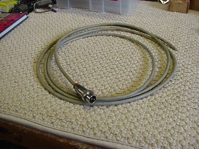 Vintage Amphenol 2-Pin Male Connector Plug 80-MC2M with 8ft cord