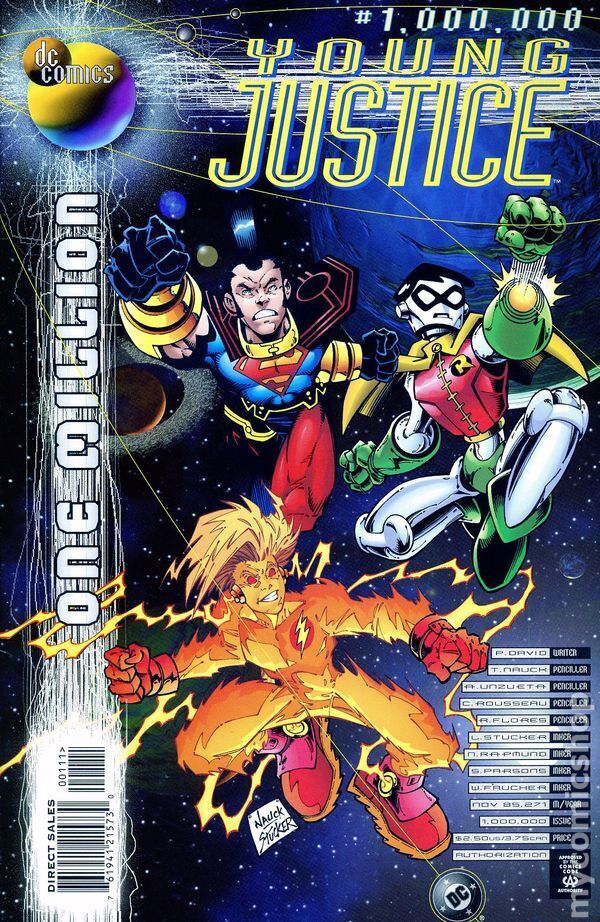Young Justice One Million #1 FN 1998 Stock Image