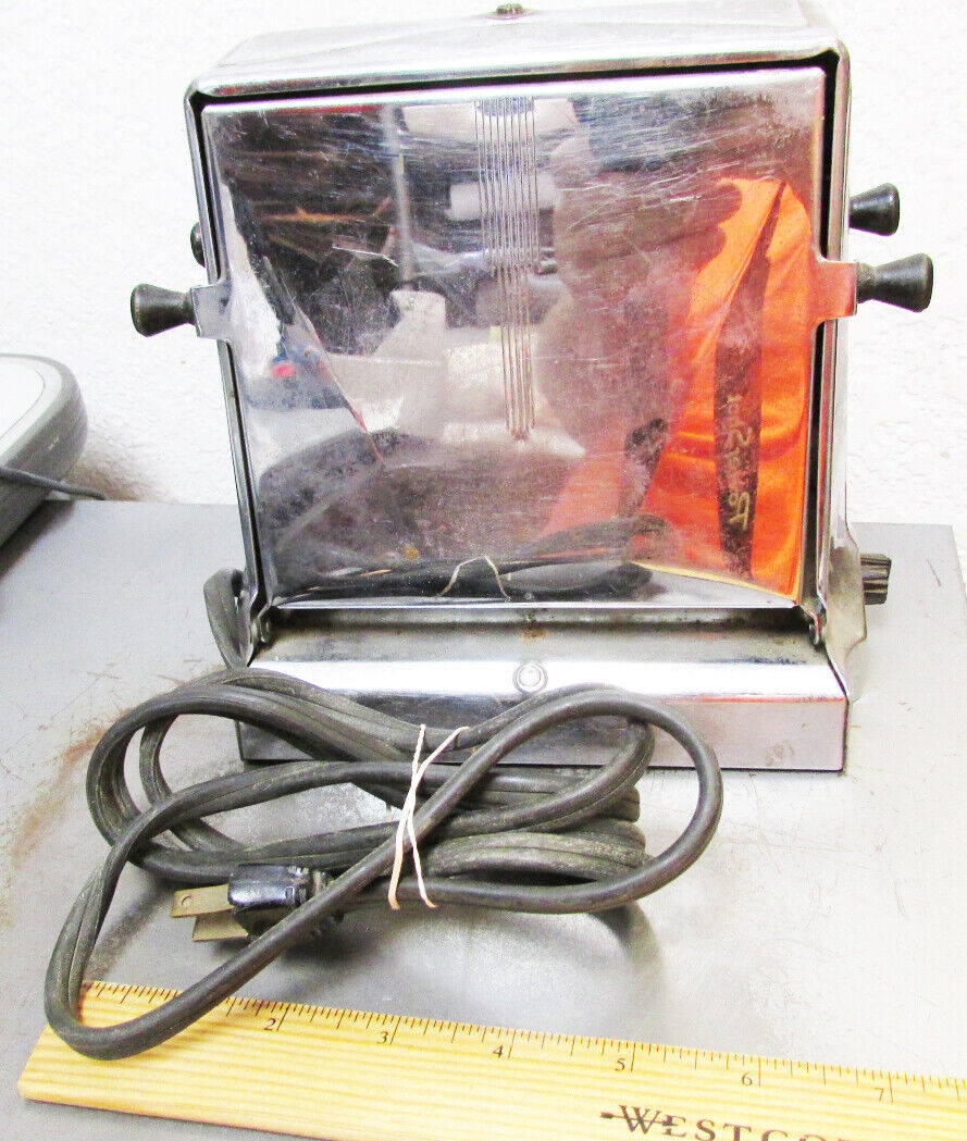 vintage Proctor Thermostatic Toaster model 1441C, untested, nice kitchen decor