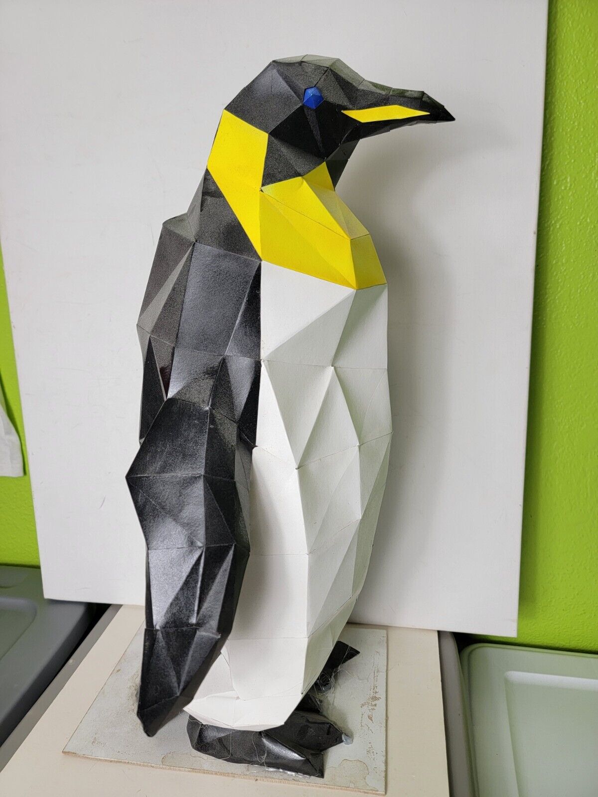 Large 3D Art Penguin Bird Standing 23