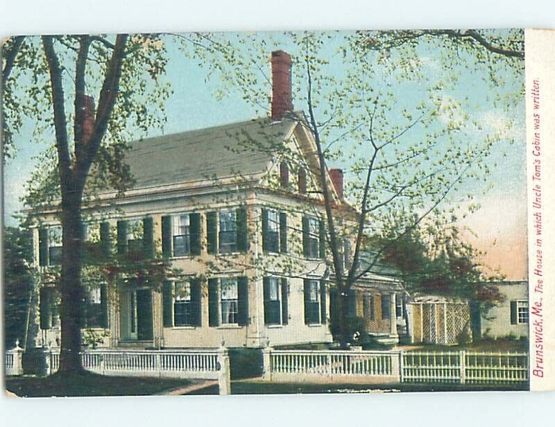 Pre-1907 HISTORIC HOME Brunswick Maine ME W5061