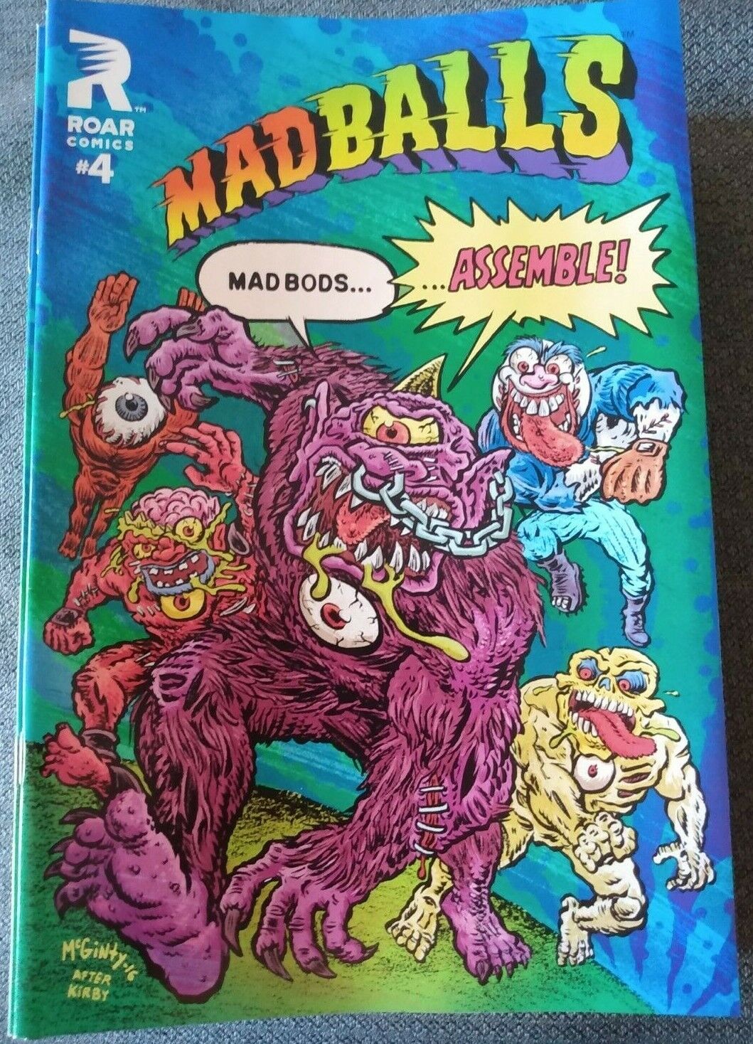 x (25) Madballs #4 2016 Roar Lion Forge Comic Books