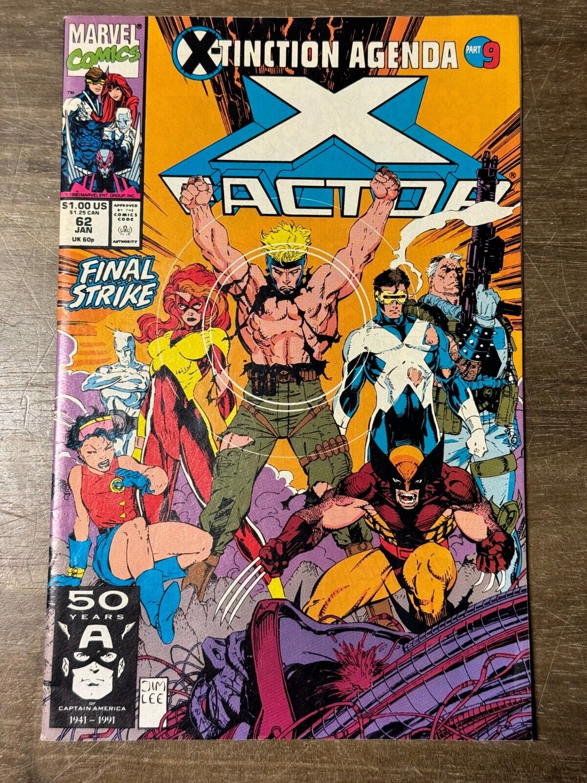 X-Factor 62, 1991