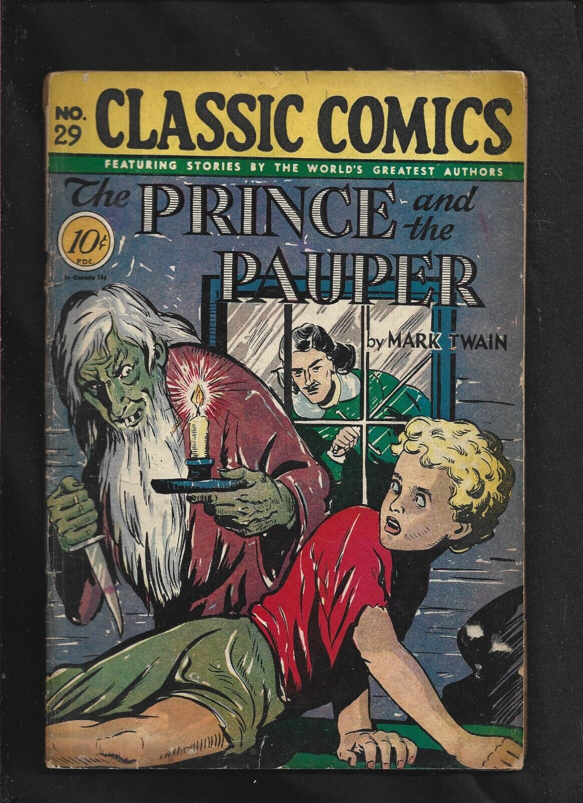 CLASSICS ILLUSTRATED #29 G-  (O) HRN29 (THE PRINCE AND PAUPER) 1ST EDITION