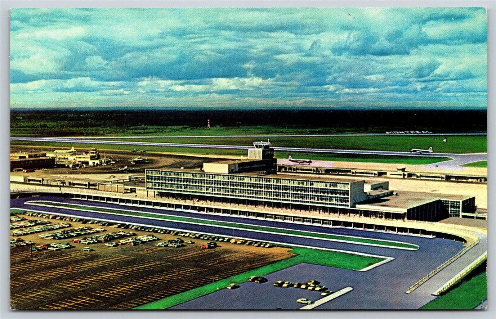 Postcard Montreal International Airport, PQ, Canada N118