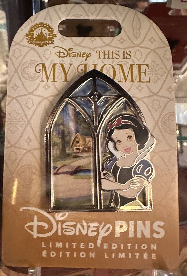Disney Disneyland this is my home snow white LE pin