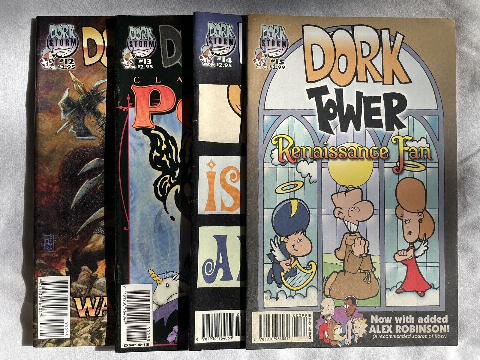 Dork Tower #12-15 Comic Lot of 4 Dork Storm